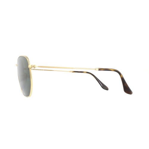 Ray-Ban Ray-Ban Sunglasses Hexagonal 3548N 001 Gold Green 2