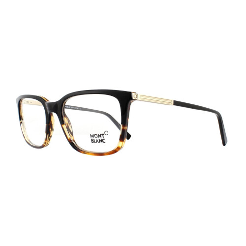 Montblanc Mont Blanc Glasses Frames MB0544 005 Black Havana 54mm 1