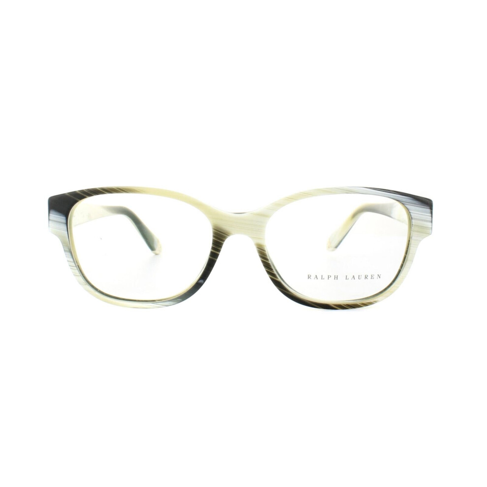 Ralph Lauren Glasses Frames RL 6112 5445 Horn Black Yellow Vintage Womens 52mm