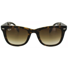 Ray-Ban Sunglasses Folding Wayfarer 4105 Light Havana Brown Gradient 710/51 M