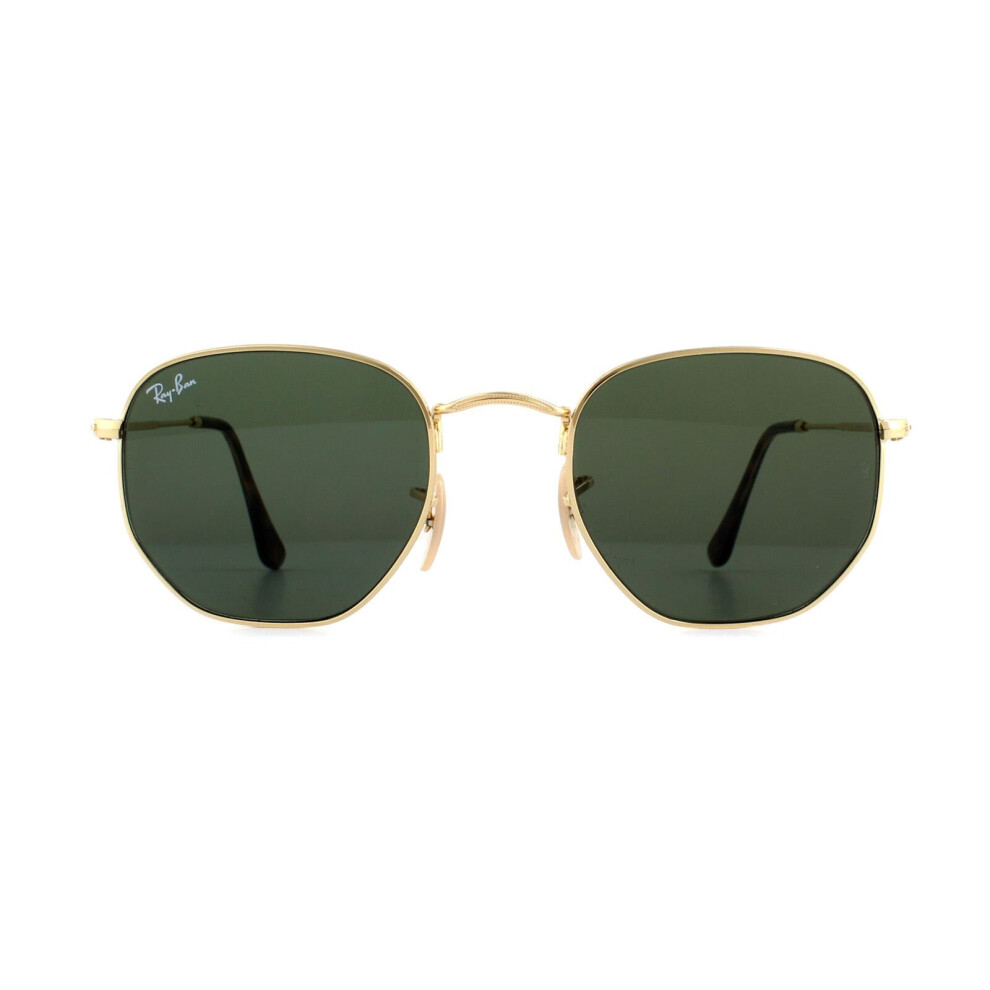 Ray-Ban 0Rb3548n Octagonal Sunglasses Gold - Image 8