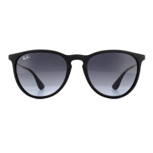 Rayban Sunglasses Erika 4171 Rubberised Black Grey Gradient 622/8G