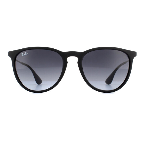 Rayban Sunglasses Erika 4171 Rubberised Black Grey Gradient 622/8G