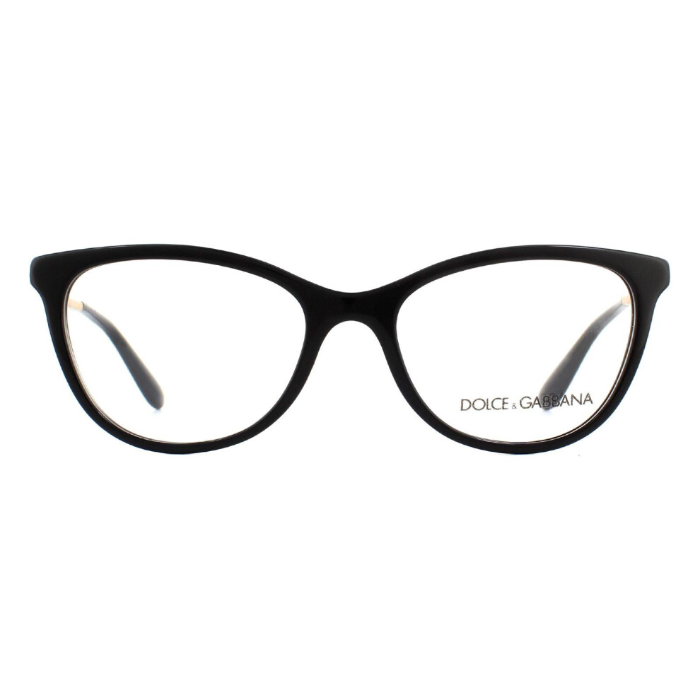 Dolce & Gabbana Glasses Frames DG3258 501 Black 54mm Womens-image-OPC-P6F5ZD9-NEW