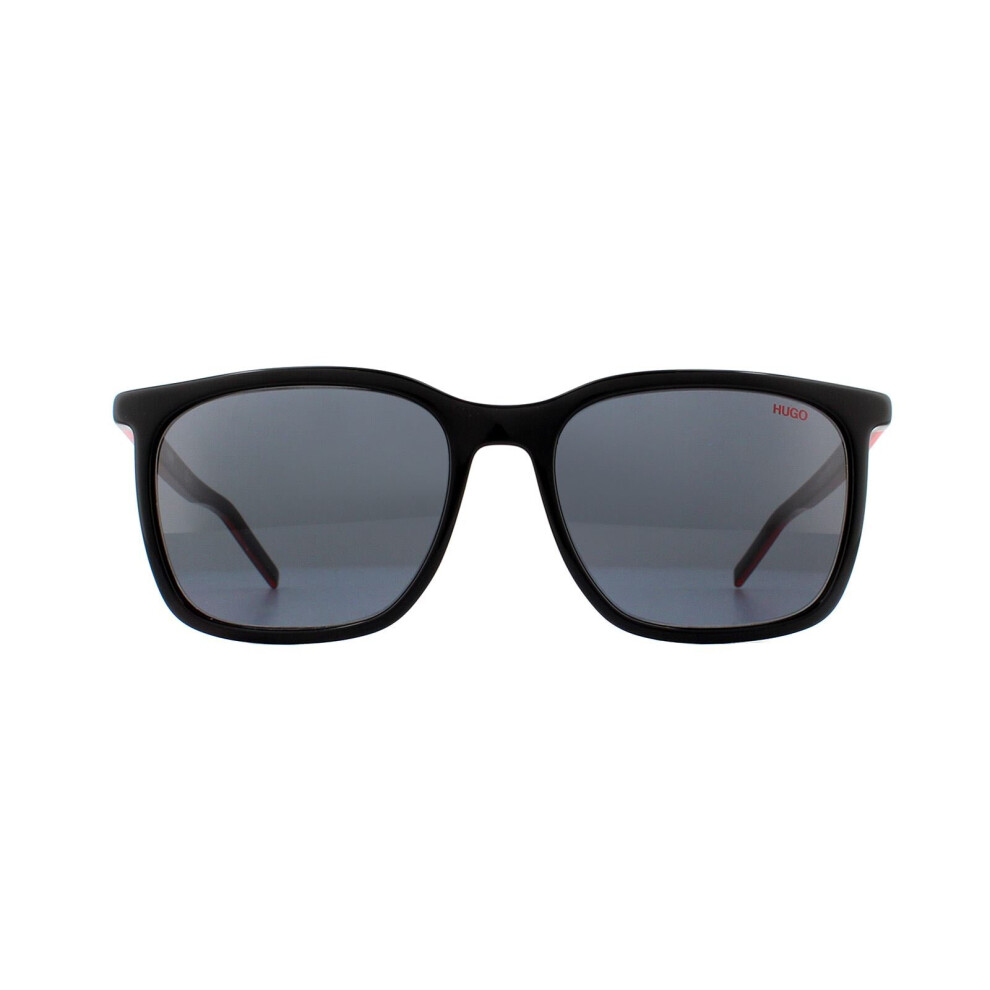 Hugo by Hugo Boss Sunglasses HG 1027/S OIT IR Black Red Grey