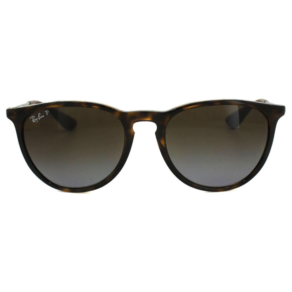 Ray-Ban Sunglasses Erika 4171 710/T5 Tortoise Gunmetal Gradient Polarized Brown