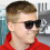 Ray-Ban Ray-Ban Sunglasses Chris 4187 622/8G Rubber Black Gradient Grey 3