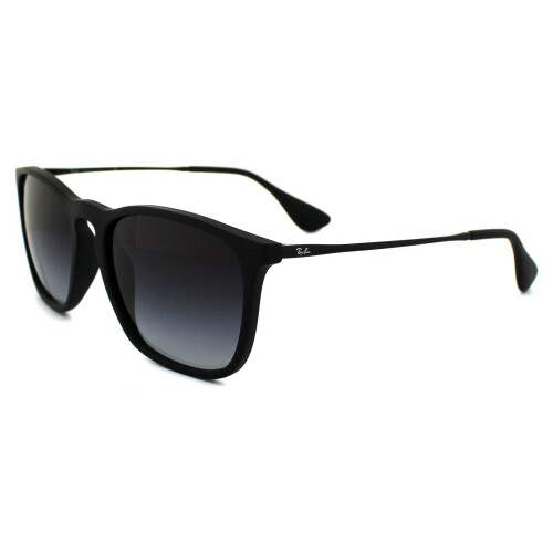 Ray-Ban Ray-Ban Sunglasses Chris 4187 622/8G Rubber Black Gradient Grey 1