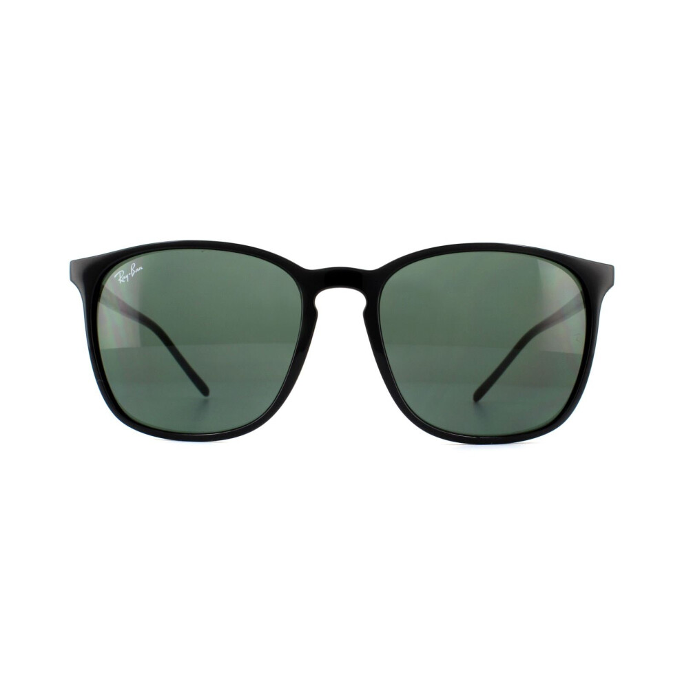 Ray-Ban Sunglasses Rb4387 601/71 Black Green
