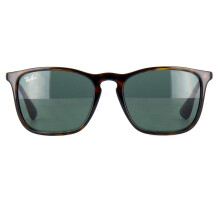 Ray-Ban Sunglasses Chris 4187 710/71 Tortoise & Gunmetal Green