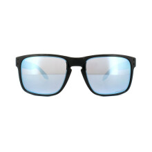 Oakley Sunglasses Holbrook OO9102-C1 Polished Black Prizm Deep Water Polarized