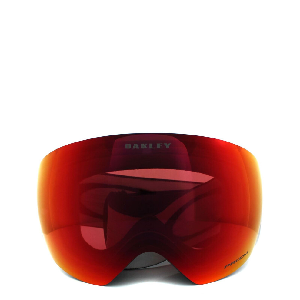 Oakley Ski Snow Goggles Flight Deck Oo7050-33 Matt Black Prizm Torch Iridium