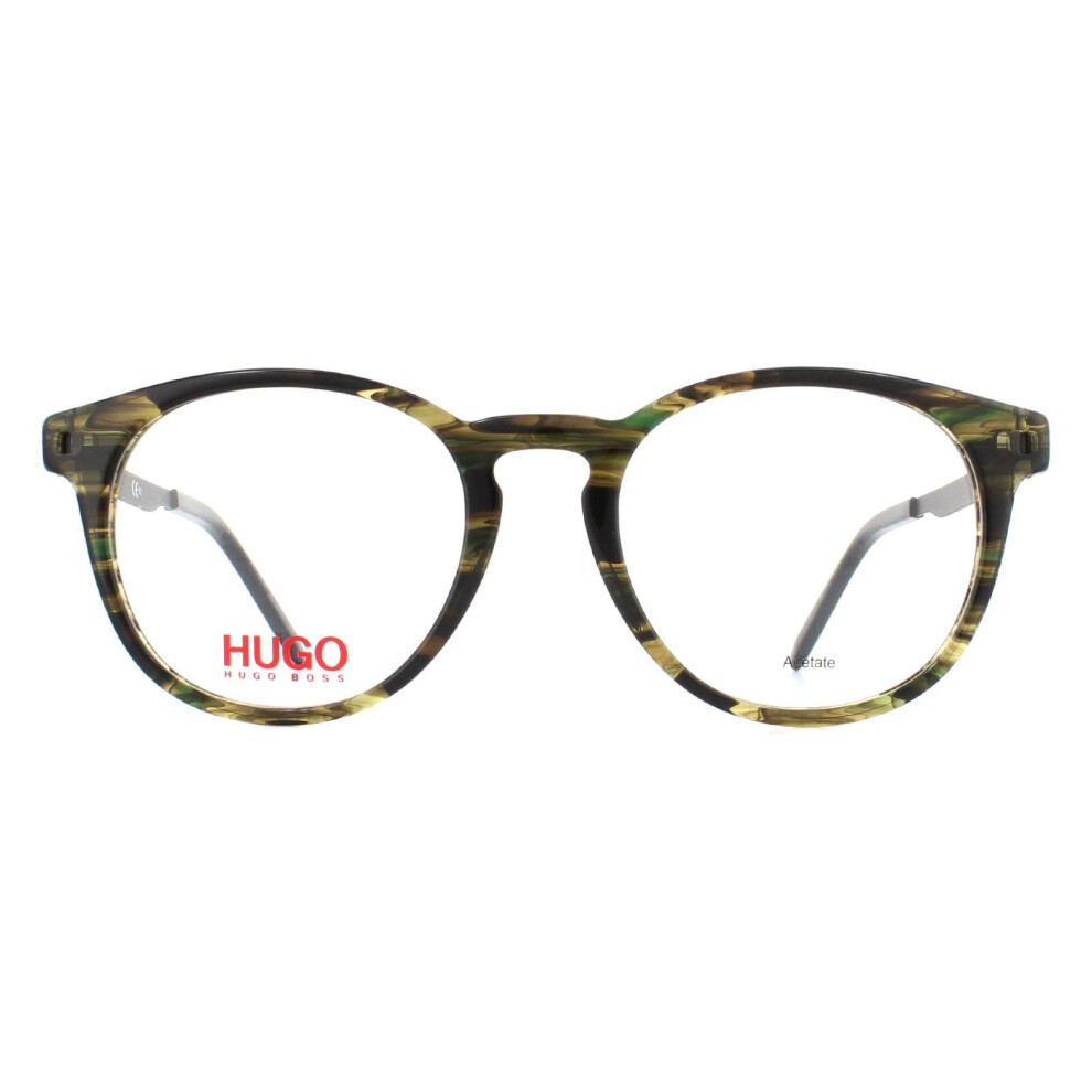 Hugo By Hugo Boss Glasses Frames HG 1037 6AK Green Horn
