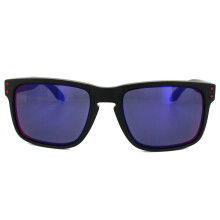 Oakley Sunglasses Holbrook OO9102-36 Matt Black Positive Red Iridium