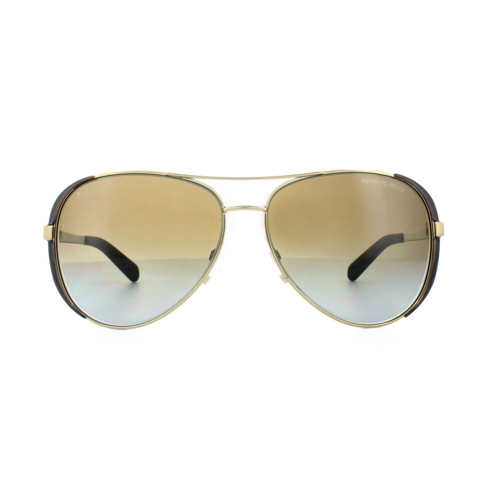Michael Kors Sunglasses Chelsea 5004 1014/T5 Gold Brown Gradient Polarized