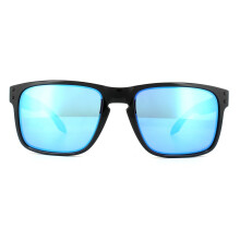 Oakley Sunglasses Holbrook OO9102-F5 Polished Black Prizm Sapphire
