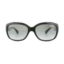 Ray-Ban Sunglasses Jackie Ohh 4101 601/T3 Shiny Black Grey Gradient Polarized