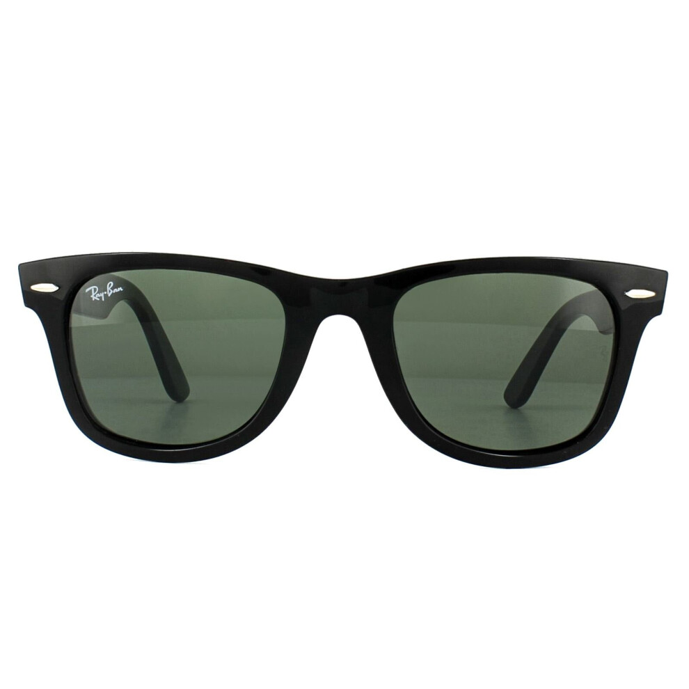 Ray-Ban Sunglasses Wayfarer Ease Rb4340 601 Black Green G-15 - Image 6