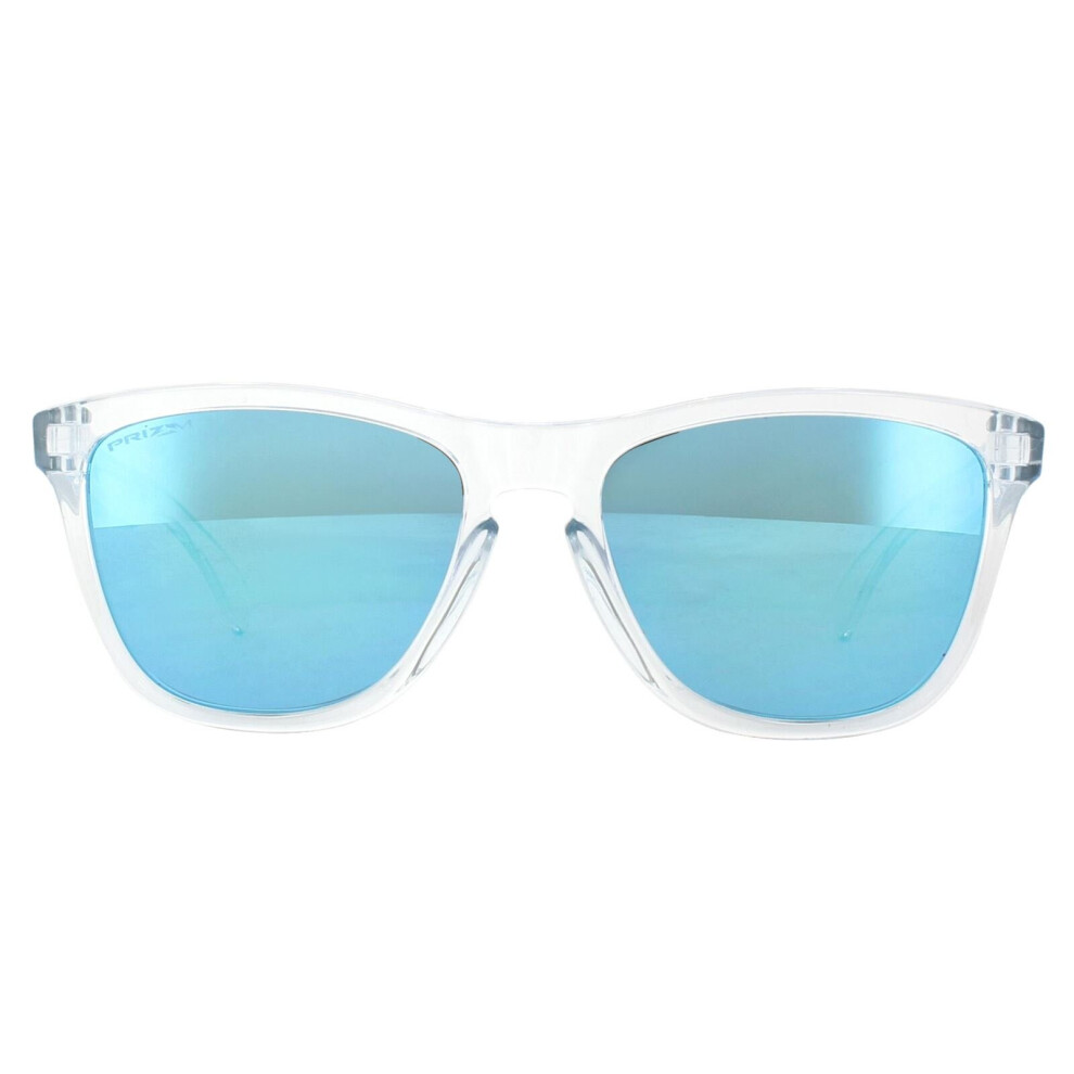 Oakley Sunglasses Frogskins Oo9013-D0 Crystal Clear Prizm Sapphire