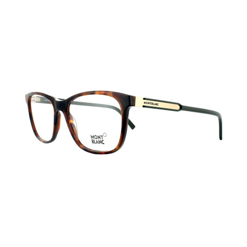 Montblanc Mont Blanc Glasses Frames MB0631 A56 Havana Gold 1