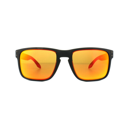 Oakley Oakley Sunglasses Holbrook OO9102-E2 Matt Black Prizm Ruby