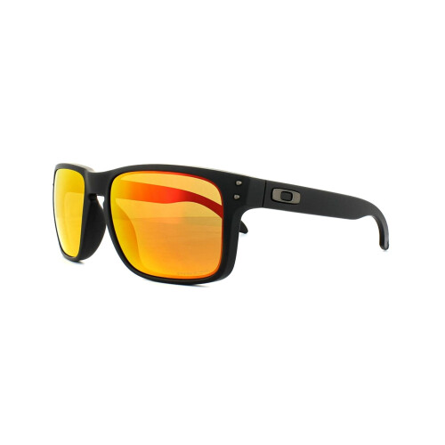 Oakley Oakley Sunglasses Holbrook OO9102-E2 Matt Black Prizm Ruby 1