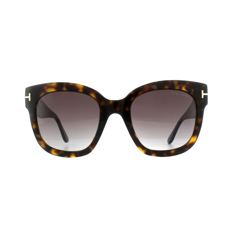 Tom Ford Sunglasses 0613 Beatrix 52T Dark Havana Bordeaux Gradient