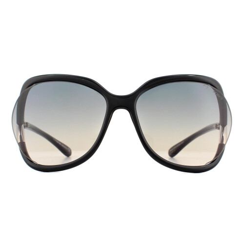 TOM FORD Tom Ford Sunglasses 0578 Anouk 01B Shiny Black Smoke Grey Gradient