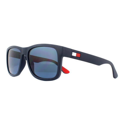 Tommy Hilfiger Tommy Hilfiger Herr TH1556/S Rektangulära Solglasögon, BL REDWHT, 56 mm 1
