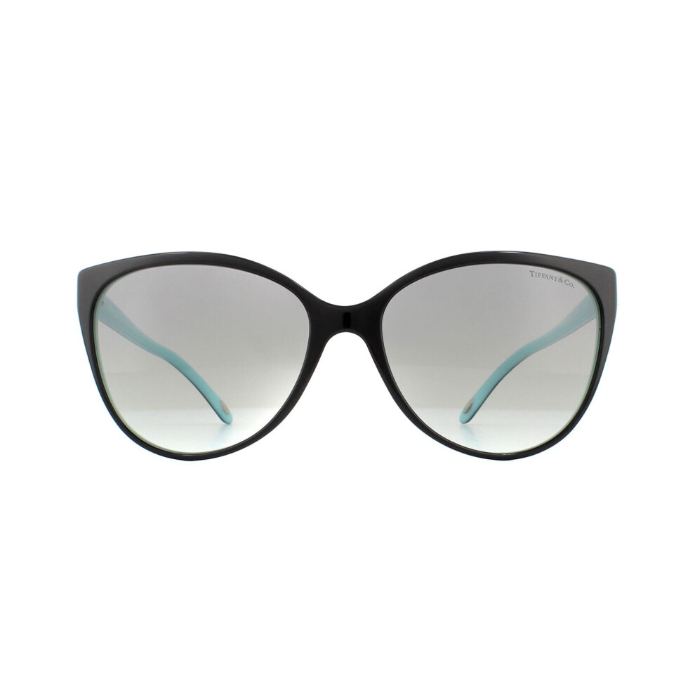 Cat Eye Black Grey Gradient TF 4089B Sunglasses