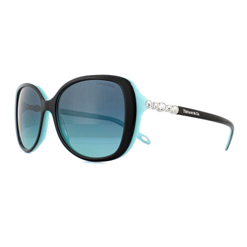 Tiffany & Co Tiffany Sunglasses TF 4121B 80559S Black Blue Blue Gradient 1