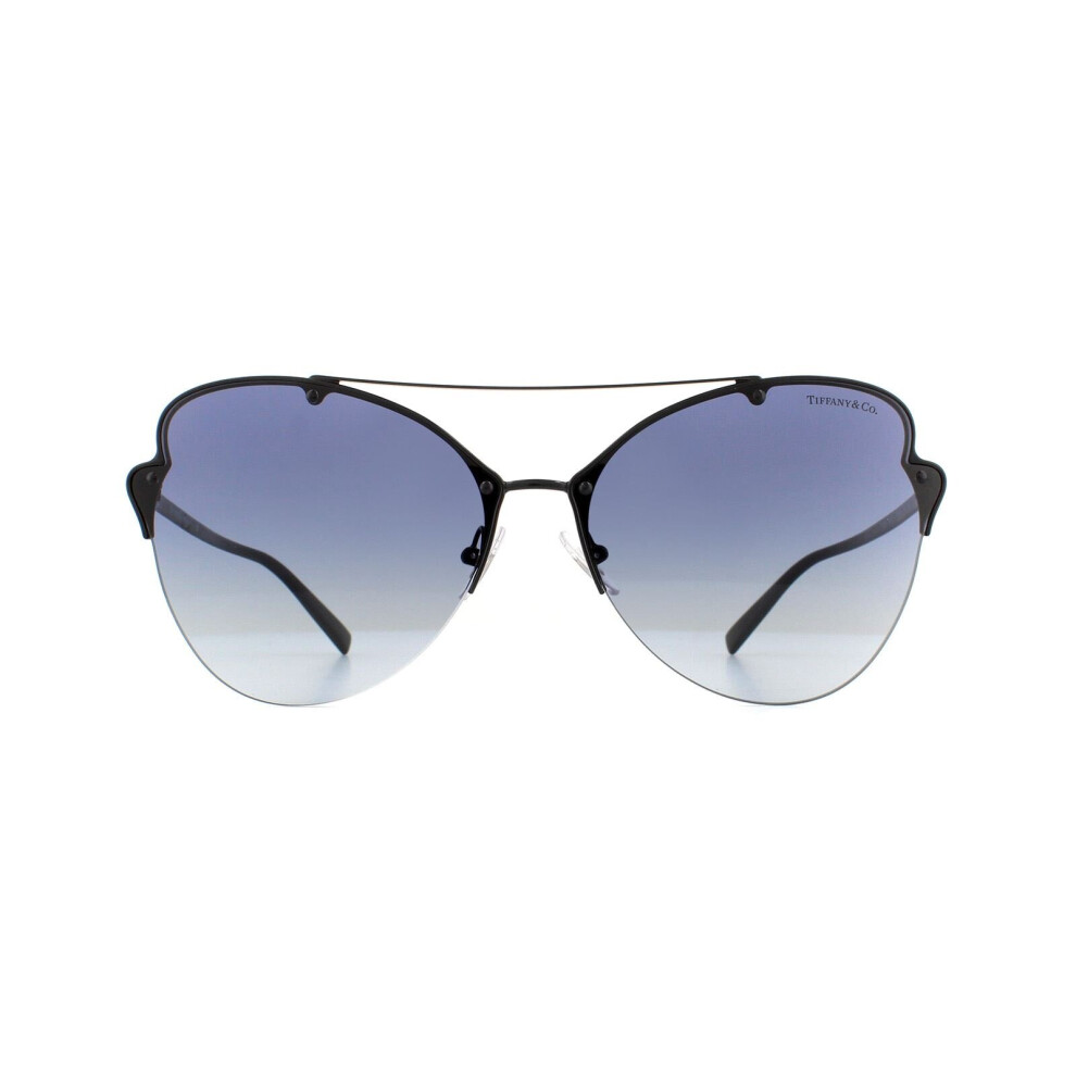 Tiffany Sunglasses 3063 60074L Black Blue Gradient