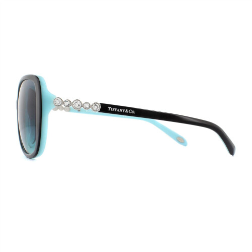 Tiffany & Co Tiffany Sunglasses TF 4121B 80559S Black Blue Blue Gradient 2