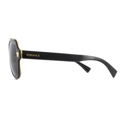 Versace Versace Sunglasses VE2199 100281 Black Grey Polarized 2
