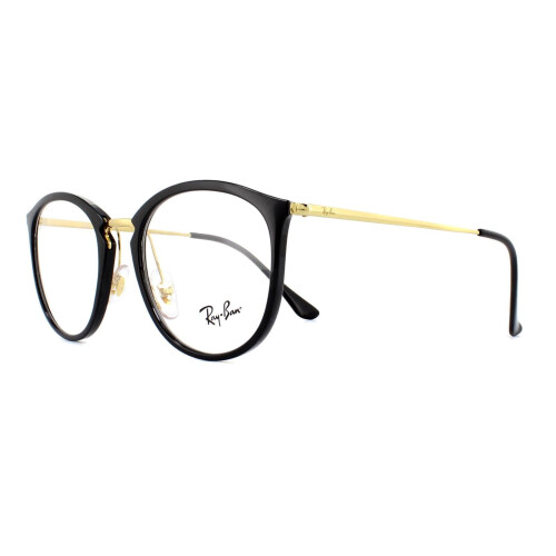 Ray-Ban Ray-Ban Glasses Frames 7140 2000 Shiny Black 51mm 1