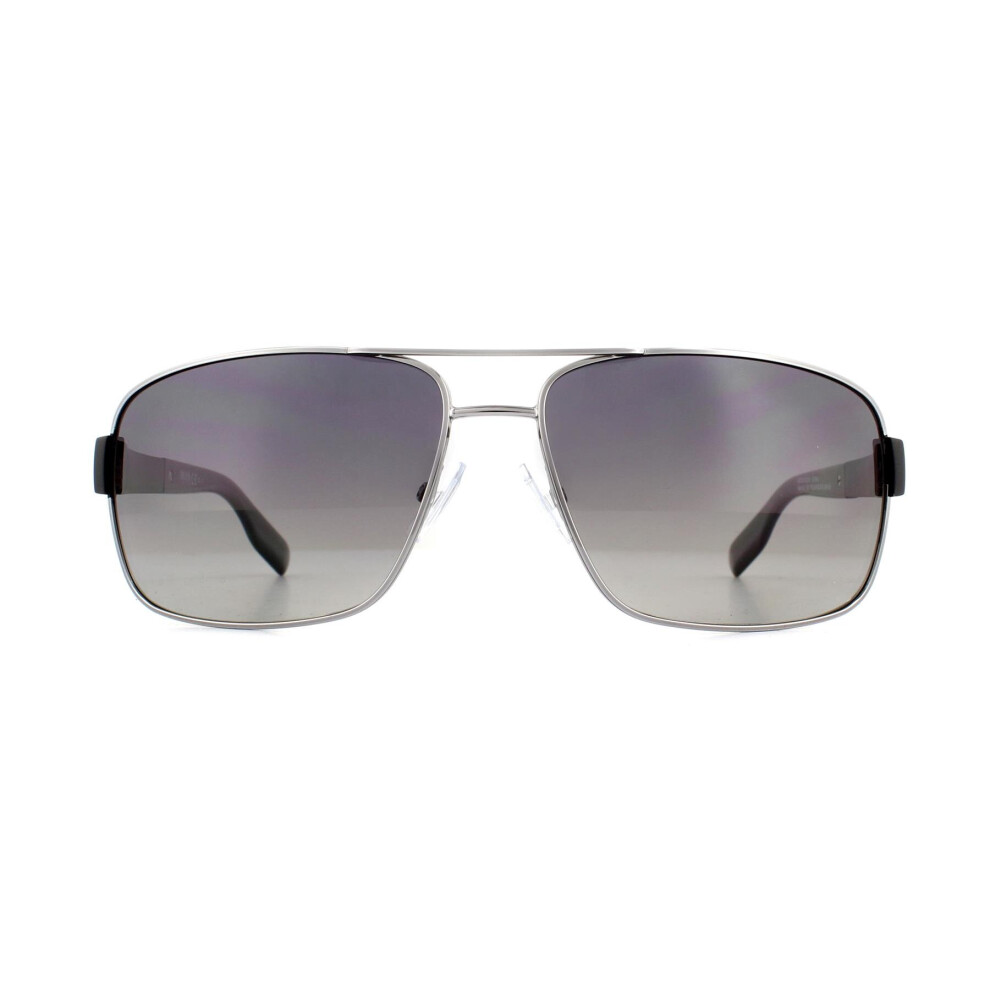 Hugo Boss Sunglasses 0521 Ofr Wj Ruthenium Gradient Polarized Grey