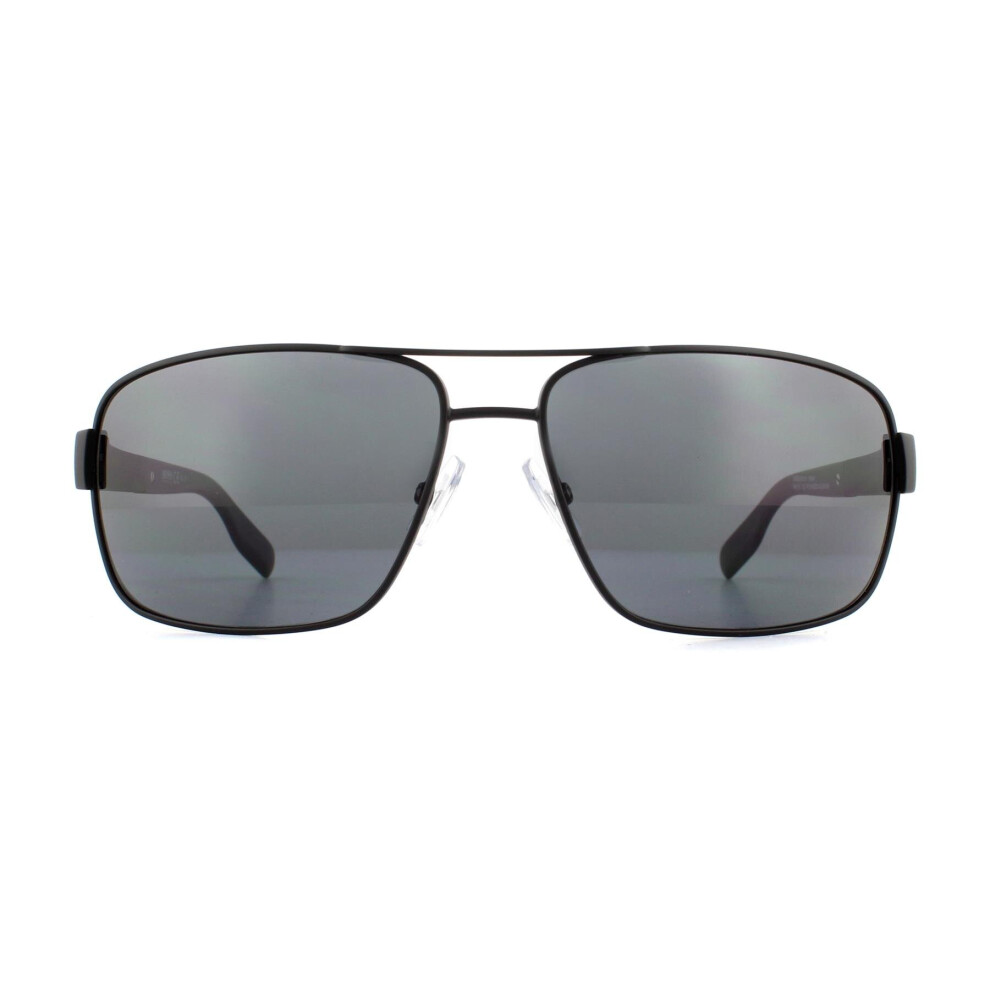 Hugo Boss Boss Sunglasses 0521 003 Ah Matt Grey Polarized Black