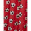 Football Red Lined Curtains 3