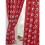 Football Red Lined Curtains 1