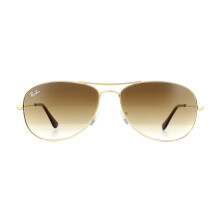 Ray-Ban Sunglasses Cockpit 3362 001/51 Gold Brown Gradient Small 56mm