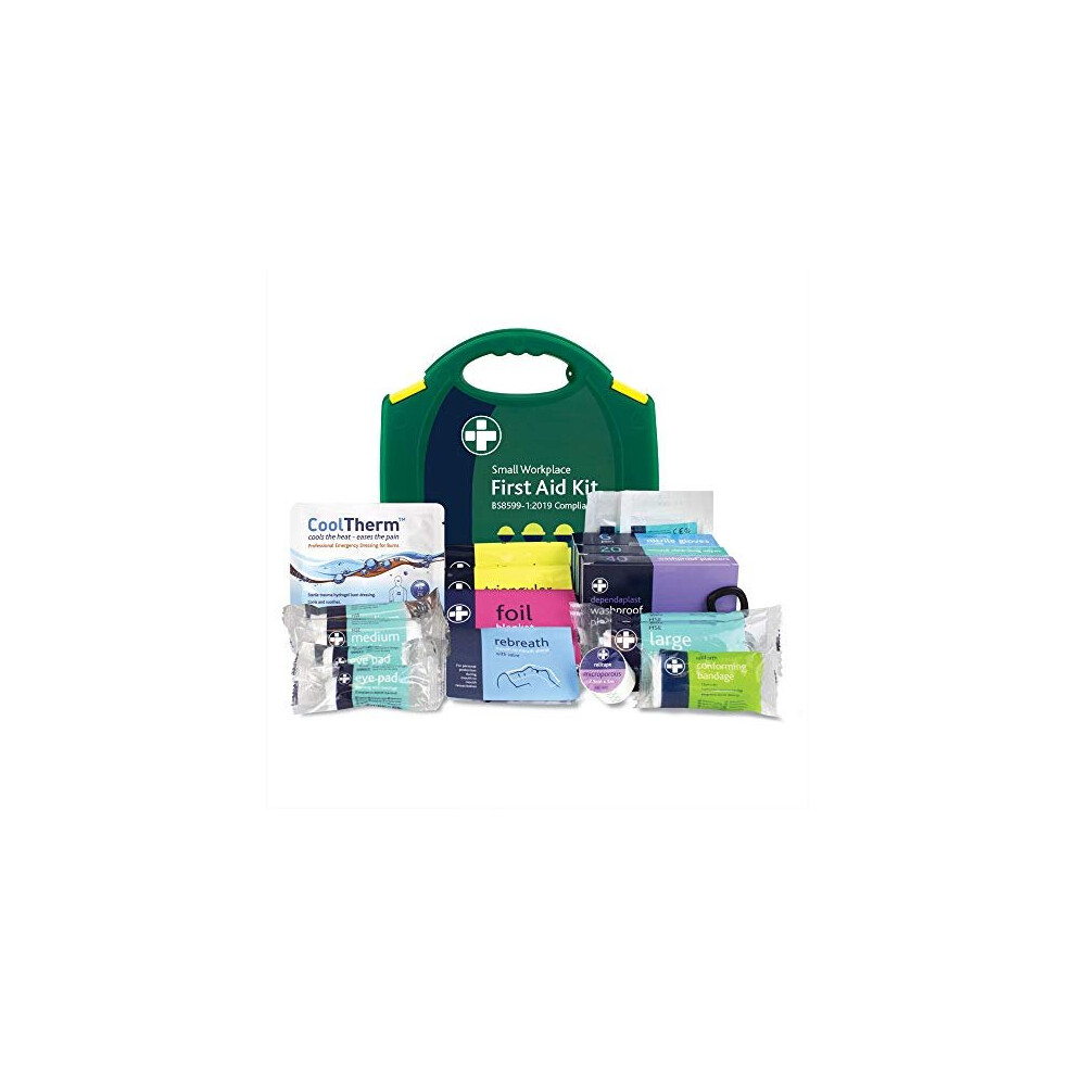 Visit The Reliance Medical Store Reliance Medical Bs8599-1 Small Workplace First Aid Kit For Ref 330,Green,77305Rm