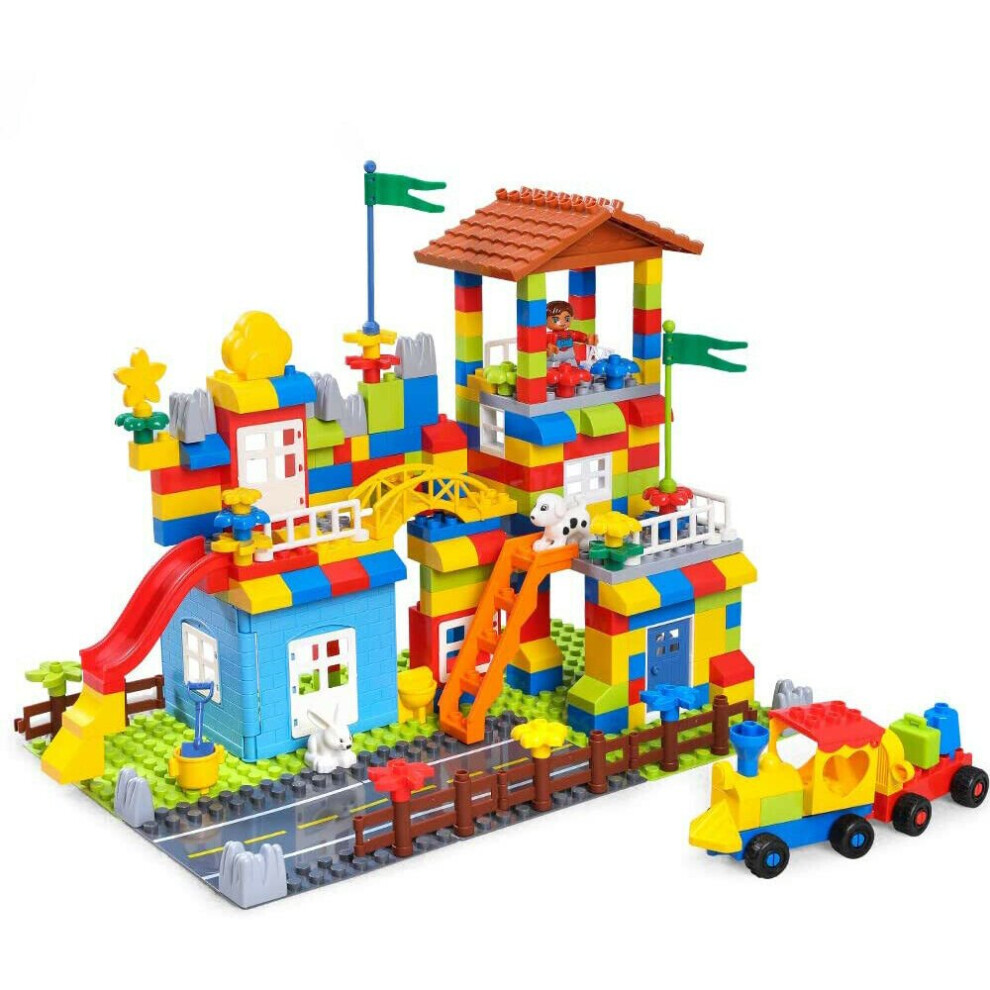 Plastic castle building blocks online