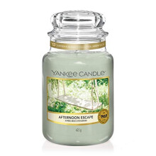 Yankee Candle Large Jar Candle | Afternoon Escape Scented Candle | Up to 150 Hours Burn Time | Garden Hideaway Collection