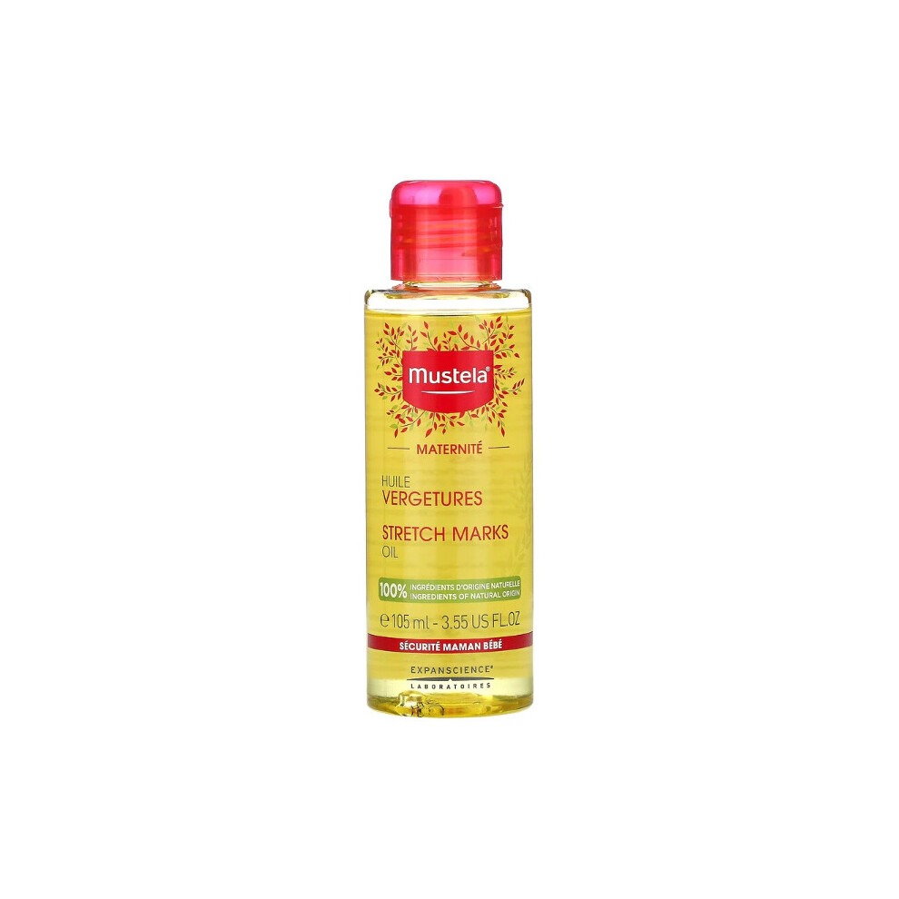 Mustela , Stretch Marks Oil, Fragrance Free, 105Ml