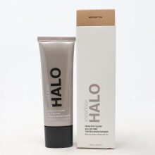 (Medium Tan) Smashbox Halo Healthy Glow All-In-One Tinted Moisturizer Spf 25 1.4oz New