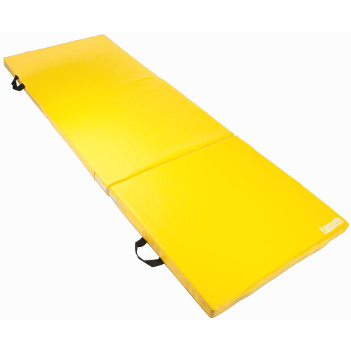 Komodo (Yellow) Tri Folding GYM MAT Yoga Exercise Floor 1
