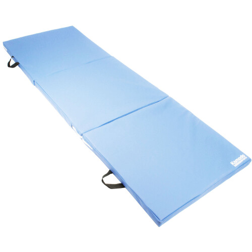 Komodo (Light Blue) Tri Folding GYM MAT Yoga Exercise Floor 2