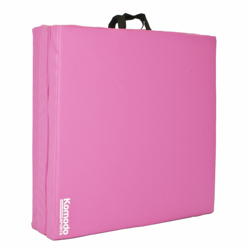 Komodo (Pink) Tri Folding GYM MAT Yoga Exercise Floor 1