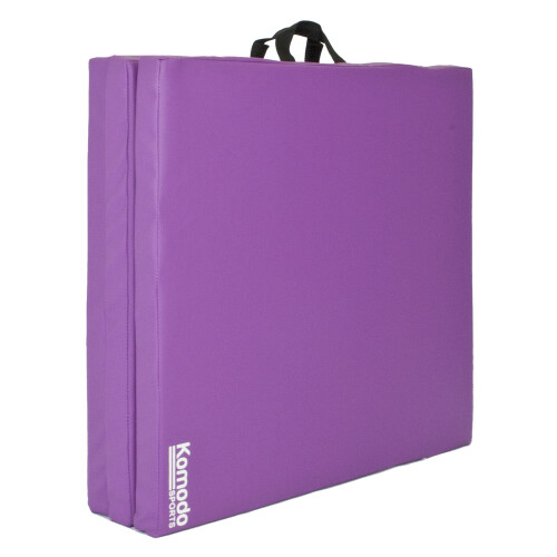 Komodo (Purple) Tri Folding GYM MAT Yoga Exercise Floor 1