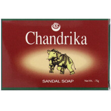 Chandrika Seife, Chandrika Sandelholzstückseife, 75 g
